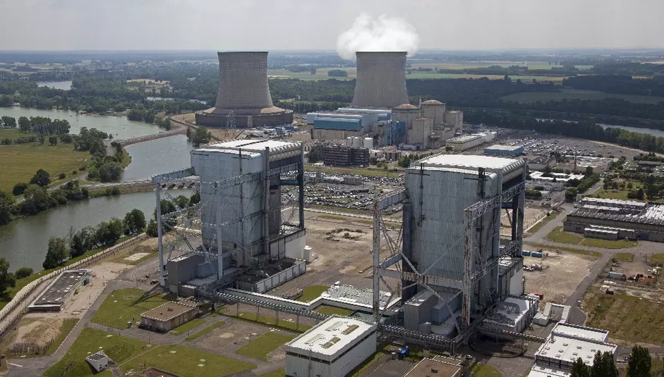 Deux réacteurs Graphite en démantèlement du site Saint-Laurent en France