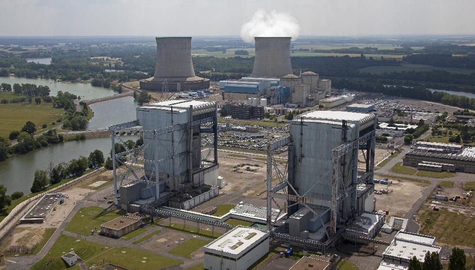 Deux réacteurs Graphite en démantèlement du site Saint-Laurent en France