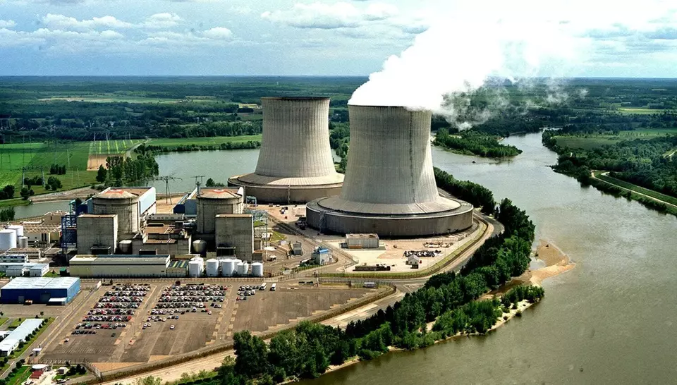 Deux réacteurs Graphite en démantèlement du site Saint-Laurent en France