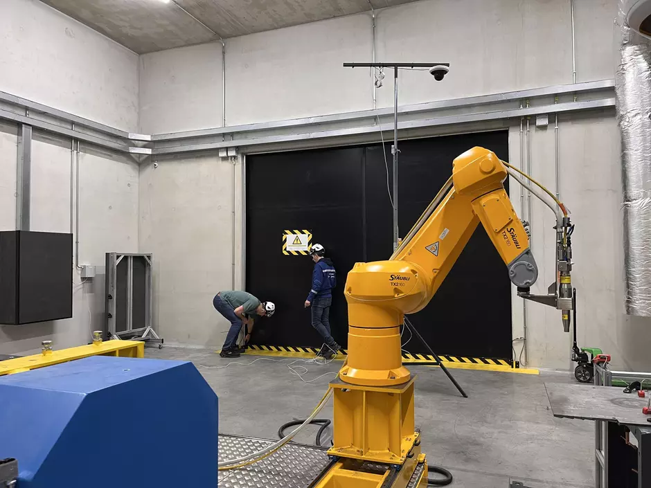 Photo cellule laser